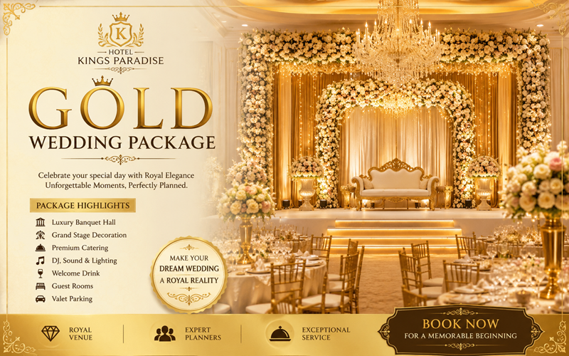 Gold Wedding Package